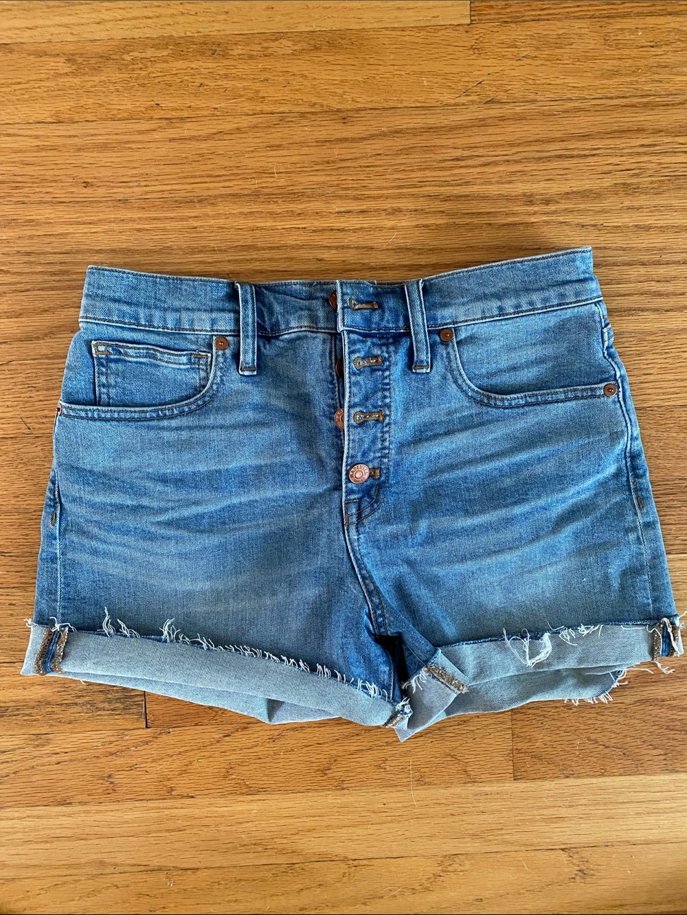Madewell denim shorts
